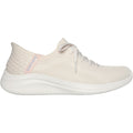 Skechers Ultra Flex 3.0 Brilliant Baskets Naturelles Pour Femmes En Textile