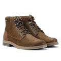 Barbour Deckham Bottes En Cuir Marron Pour Hommes