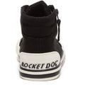 Rocket Dog Jazzin Hi Baskets De Sport En Coton Pour Femme, Noires