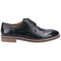 Hush Puppies Bryson Chaussures Richelieu Pour Hommes En Cuir Noir