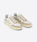 Veja V-90 Baskets en cuir beige pour hommes