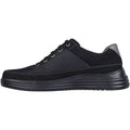 Skechers Proven - Aldeno Chaussures En Cuir Noir À Lacets Pour Hommes