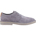 Hush Puppies Scout Chaussures Pour Hommes En Daim Gris À Lacets