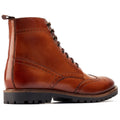 Base London Boone Bottes En Cuir Pour Homme Marron Clair