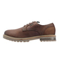 Barbour Sandstone Chaussures En Cuir Pour Hommes Marron À Lacets