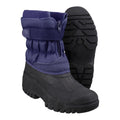 Cotswold Chase Bottes En Caoutchouc Marine En Tissu.