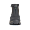 Muck Boots Apex Mid Zip Bottes En Caoutchouc Brun Foncé Wellington