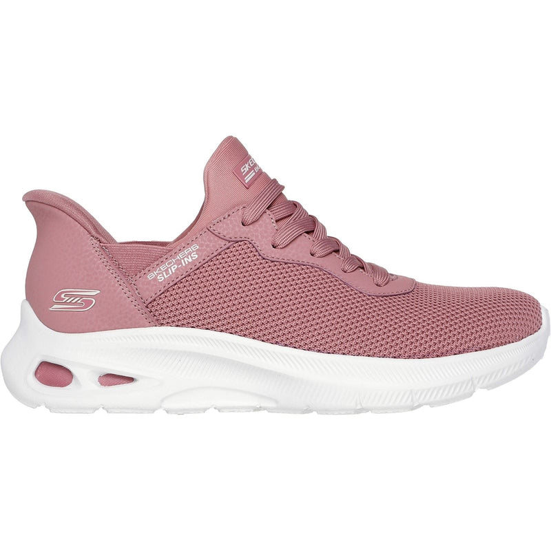 Skechers BOBS Sport Unity Des Baskets En Toile Pour Femmes De Couleur Rose Pâle