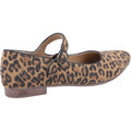 Hush Puppies Melissa Strap Ballerines Léopard Pour Femmes En Daim.