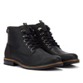 Barbour Deckham Mens Black Boots