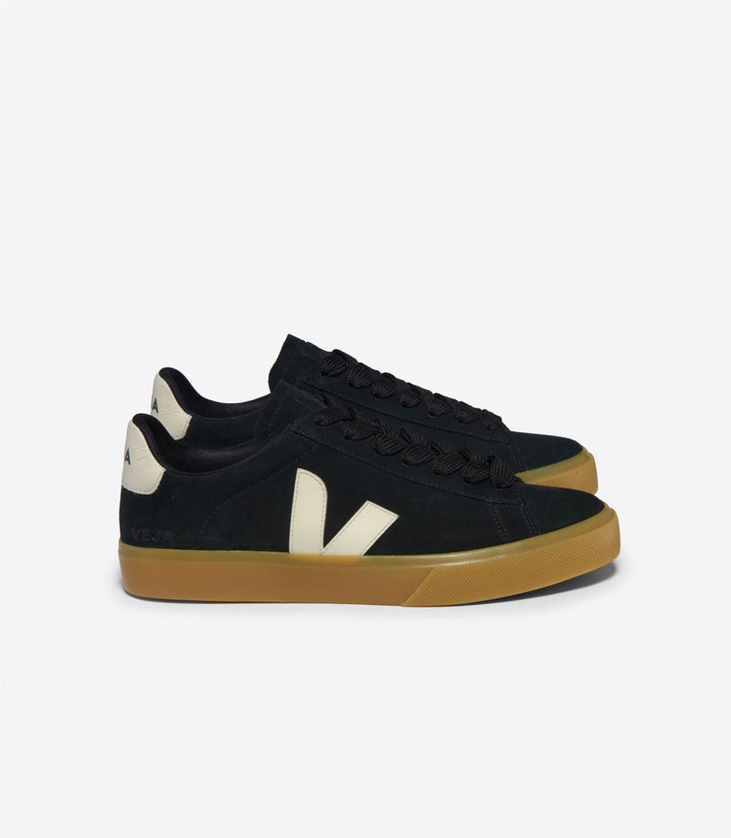 Veja Campo Baskets noires en daim pour femmes