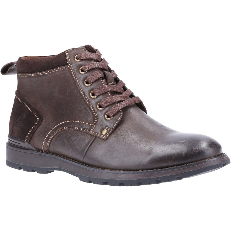 Hush Puppies Dean Bottes En Daim Marron Pour Homme