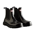 Hunter Commando Gloss Bottes En Caoutchouc Pour Femmes, Noires