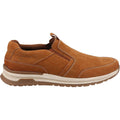 Hush Puppies Cole Mocassins En Cuir Pour Hommes Couleur Beige