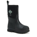 Muck Boots Chore Classic Mid Bottes En Caoutchouc Noires