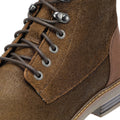 Barbour Deckham Bottes En Cuir Marron Pour Hommes