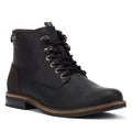 Barbour Deckham Mens Black Boots