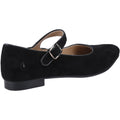 Hush Puppies Melissa Strap Ballerines Noires En Daim Pour Femmes