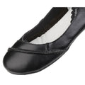 Hush Puppies Janessa Ballerines Noires Pour Femme En Cuir