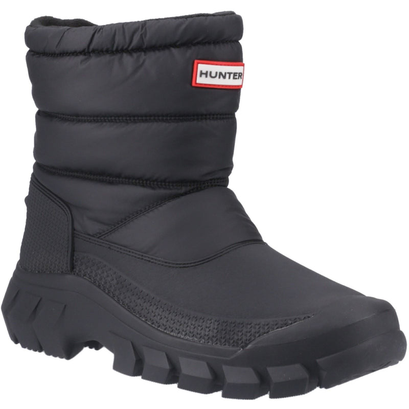 Hunter Intrepid Short Bottes En Caoutchouc Noires Pour Homme