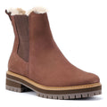 TOMS Bennet Bottes En Nubuck Marron Pour Femmes