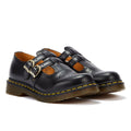 Dr. Martens 8065 Chaussures De Confort Noires Pour Femmes Mary Jane Lisses