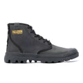 Palladium Pampa Hi Wax Bottes En Toile Noire