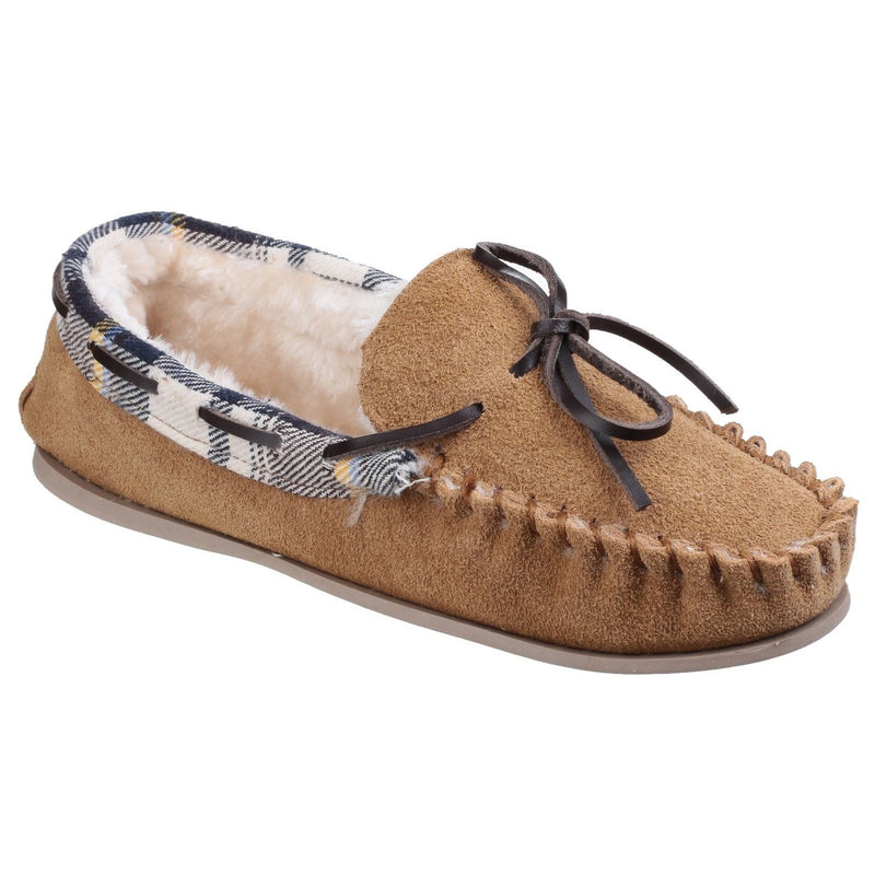 Cotswold Kilkenny Chaussons En Daim Pour Femmes Couleur Beige