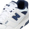 New Balance 550 Baskets Blanches/Marine