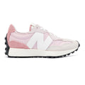 New Balance 327 Baskets roses en daim pour femme