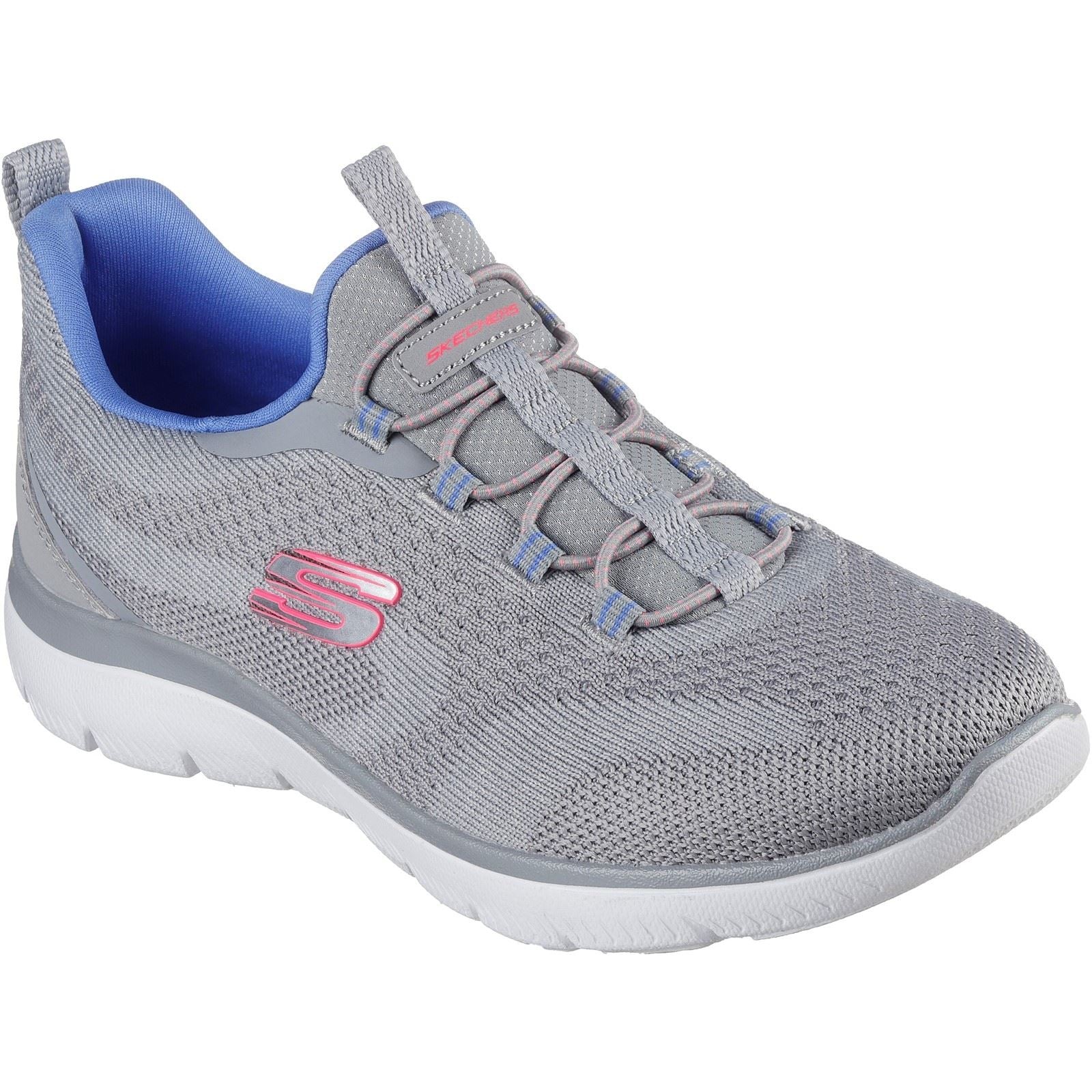 Skechers Summits New Nature Baskets Grises/Multicolores Pour Femmes