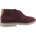 Hush Puppies Samuel Bottes En Daim Bordeaux Pour Hommes