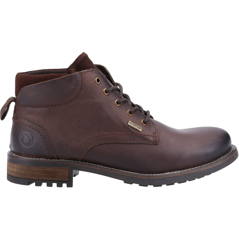 Cotswold Woodmancote Bottes En Cuir Marron Pour Hommes