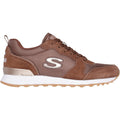 Skechers OG 85 Goldn Gurl Baskets En Cuir Pour Femmes Couleur Chocolat