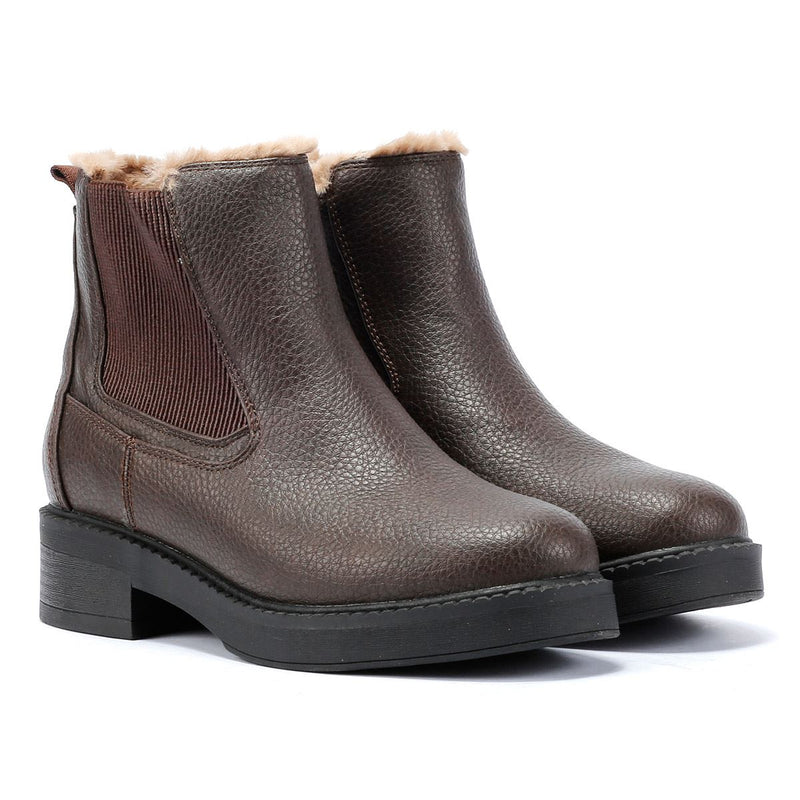 Blowfish Malibu Vera Cozy Bottes marron pour femmes en simili cuir