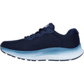 Skechers Go Run Consistent 2.0 Fast Pace Sneakers Textile Pour Femmes En Bleu Marine/Bleu