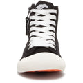 Rocket Dog Jazzin Hi Baskets De Sport En Coton Pour Femme, Noires