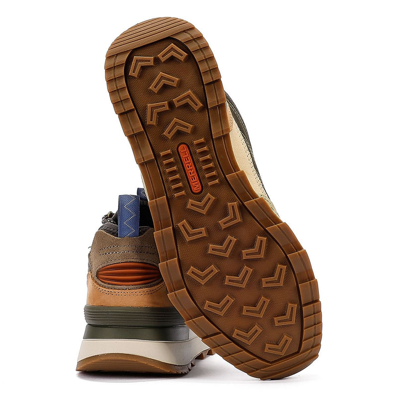 Merrell Alpine 83 Recraft Baskets En Textile Olive/Multicolore Pour Hommes