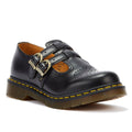 Dr. Martens 8065 Chaussures De Confort Noires Pour Femmes Mary Jane Lisses