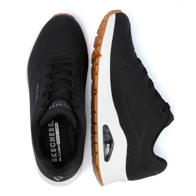 Skechers Uno Baskets noires pour femmes