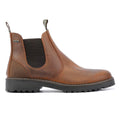 Barbour Patton Bottes Hommes En Cuir Marron