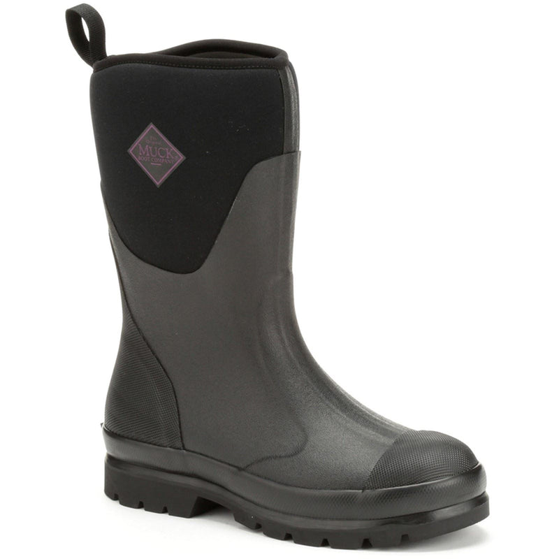 Muck Boots Chore Classic Short Bottes En Caoutchouc Noires