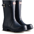 Hunter Original Short Wellington Boots Bottes En Caoutchouc Pour Hommes, Couleur Marine