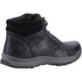 Hush Puppies Grover Bottes Noires En Nubuck Pour Hommes