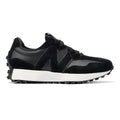 New Balance 327 Baskets noires en cuir