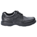 Hush Puppies Randall II Chaussures En Cuir Noir À Lacets Pour Hommes