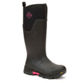 Muck Boots Arctic Ice Tall Bottes En Caoutchouc Noir/Rose Vif