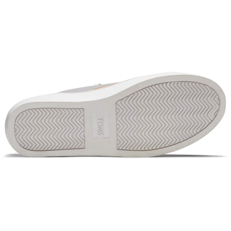 TOMS Alex Baskets Grises Pour Femmes En 100% Coton