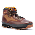 Timberland Euro Hiker Bottes En Cuir Marron Pour Hommes