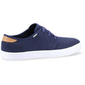 TOMS Carlo Baskets En Toile Bleu Marine Pour Homme En Jute De Style Patrimonial